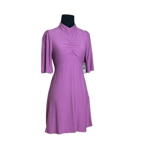 Free People Purple Mini Dress - Picture 7 of 13